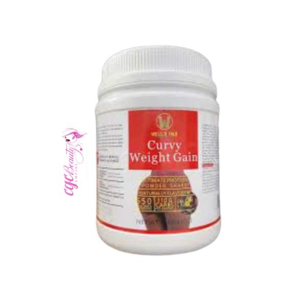 Wells HB Curvy Weight Gain supplement for healthy weight gain and enhancing natural body curves.