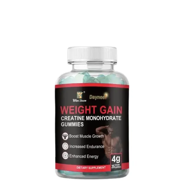 Bottle of Daynee Weight Gain Gummies formulated to support appetite, nutrient absorption, and healthy weight gain