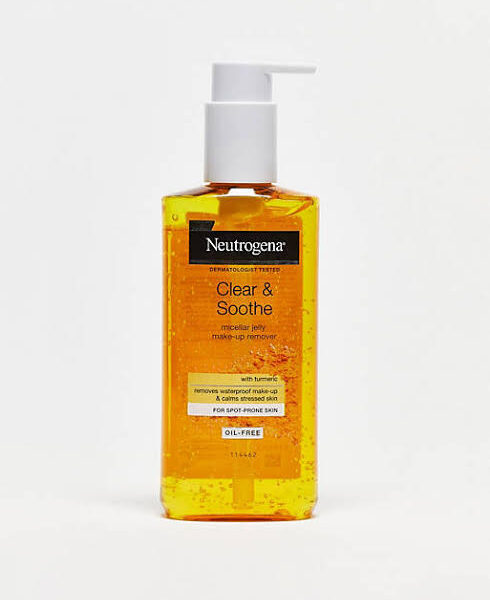 Neutrogena Clear and Soothe Micellar Jelly MakeUp Remover 200ml