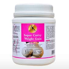 Jar of S&K Duchess Glow Super Curvy Weight Gain 450g for safe weight gain, curves, and body nourishment.