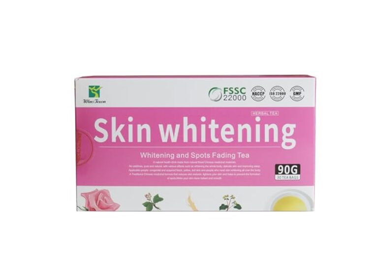 Pack of Skin Whitening and Spots Fading Tea 90g formulated to brighten skin and fade dark spots naturally.