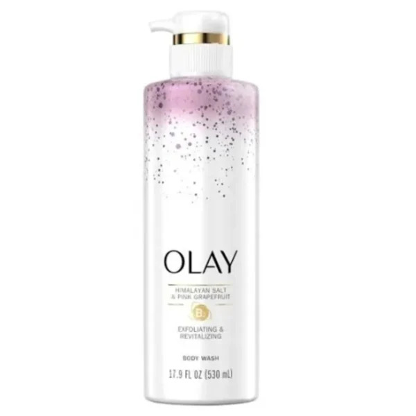 Olay Himalayan Salt & Pink Grapefruit Exfoliating & Revitalizing Body Wash 530ml